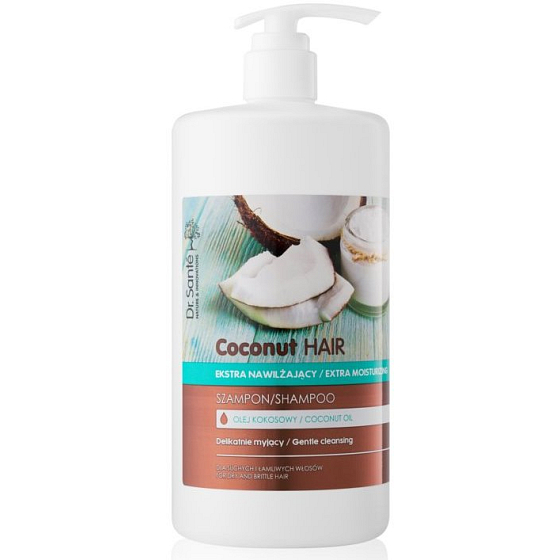 Dr. Santé Coconut Kokosöl-Shampoo für trockenes und sprödes Haar Spender 1 l