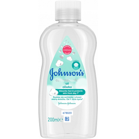 Johnson & Johnson Baby Cottontouch Körper- und Haaröl für Kinder 200 ml