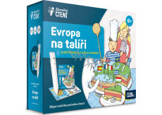 Albi Magic Reading Elektronischer Bleistift 2.0 + interaktives Hörbuch Europa auf einem Teller, ab 6 Jahren