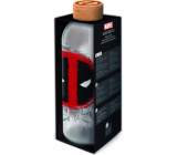 Degen Merch Marvel Deadpool Glasflasche mit lizenziertem Motiv 1030 ml