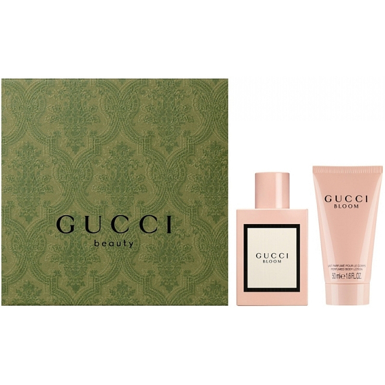 Gucci Bloom Eau de Parfum 50 ml + Bodylotion 50 ml, Geschenkset für Frauen