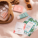 Payot Travel Kit Bubble Mask tiefenreinigende Peelingmaske 5 ml + Hydra 24+ Creme Glacée feuchtigkeitsspendende Gesichtscreme 30 ml + Roselift Collagéne Hydrogel Augenmaske 2 Stück + Morning Mask Water Power feuchtigkeitsspendende Textilmaske 1 Stück, Kosmetikset