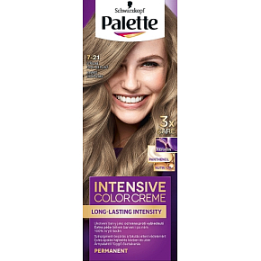 Schwarzkopf Palette Intensive Color Creme Haarfarbe, Mittel Aschblond 7-21 Schwarzkopf Palette Intensive Color Creme Haarfarbe, Mittel Aschblond 7-21