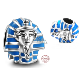 Charme Sterling Silber 925 Ägypten Pharao, Perle auf Reise-Armband