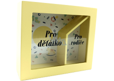 Albi Geldkassette im Rahmen Duo Für Eltern und Baby 16 x 5,5 x 4 cm