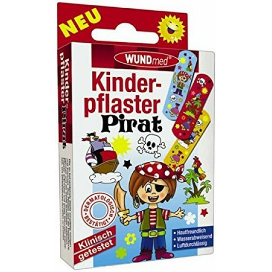 WUNDmed Piratenpflaster für Kinder 10 Stück