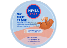 Nivea Baby My first créme Gesichts-, Körper- und Po-Creme 75 ml