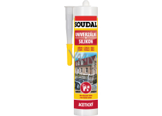 Soudal univerzální silikon, hnědý, 280 ml