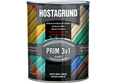 Hostagrund Prim 3v1 S2177 základní i vrchní barva na kov, 0570 zelená, 600 ml