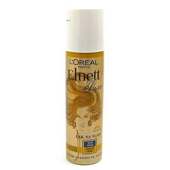 Loreal Paris Styling Elnett Satin Haarspray für kraftloses oder geschädigtes Haar 400 ml