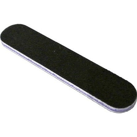 Schmirgel-Nagelfeile schwarz 9 cm 1 Stück
