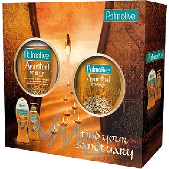 Palmolive Ayurituel Energy Duschgel 250 ml + Flüssigseife 250 ml, Kosmetikset