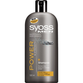 Syoss Men Power & Strength für das tägliche Haarshampoo 500 ml