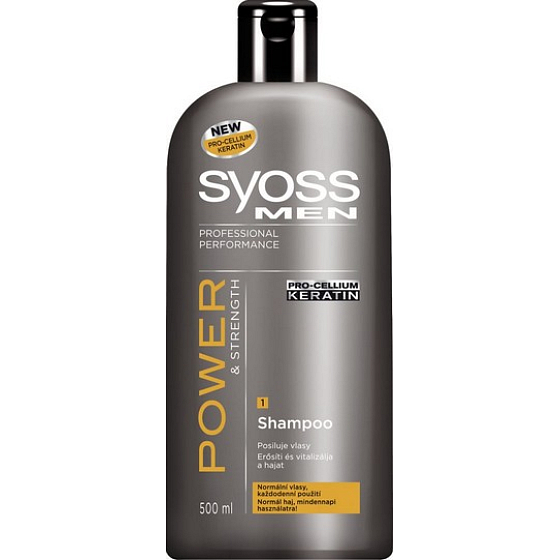Syoss Men Power & Strength für das tägliche Haarshampoo 500 ml