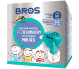 Bros Electric Moskitoverdampfer + Flüssigkeitsfüllung für Kinder 40 ml