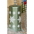 Lima Snowflake Kerze Olivenzylinder 60 x 120 mm 1 Stück