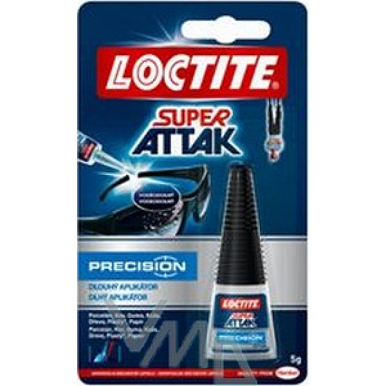 Loctite Super Attak Präzisions-Sofortkleber 5 g langer Applikator