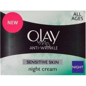 Olay Anti-Falten-Nachtcreme für empfindliche Haut 50 ml