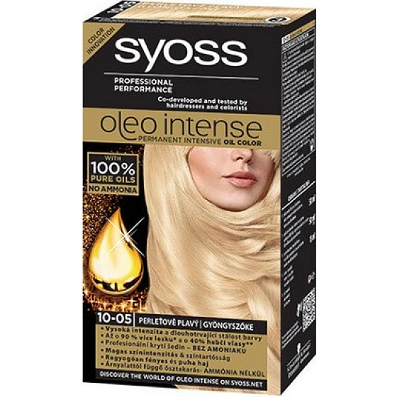 Syoss Oleo Intense Ammonia-Free Haarfarbe 10-05 Pearl Fawn