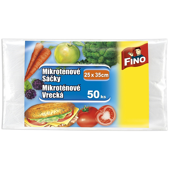 Fino Microtene Snackbeutel, 8 µm, 25 x 35 cm, 50 Stück