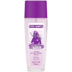 Miss Sports Love 2 Love Crush On You parfümiertes Deo-Glas für Frauen 75 ml