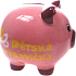 Albi Ceramic Sparbüchse Pig Equipment 10 cm