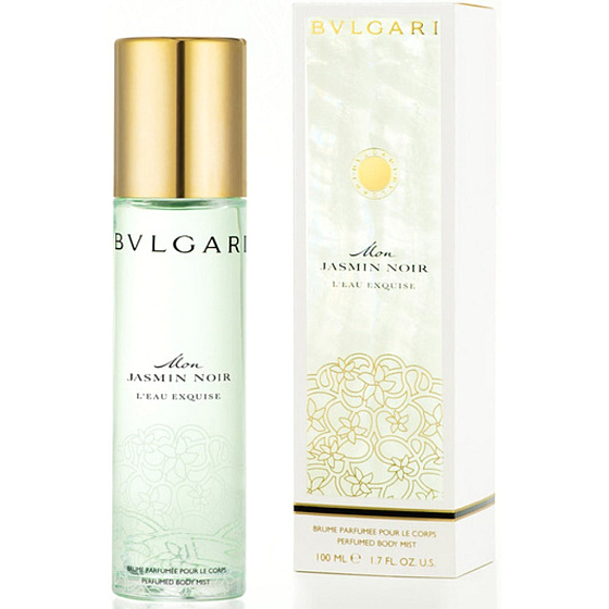 Bvlgari Mon Jasmin Noir L Eau Exquise parfümiertes Körpernebelspray für Frauen 100 ml