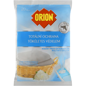 Orion Mottenkugeln für saubere Wäsche, 20 Stück pro Packung