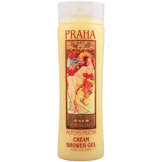 Böhmen Geschenke Alfons Mucha Honig und Getreide Duschgel 200 ml