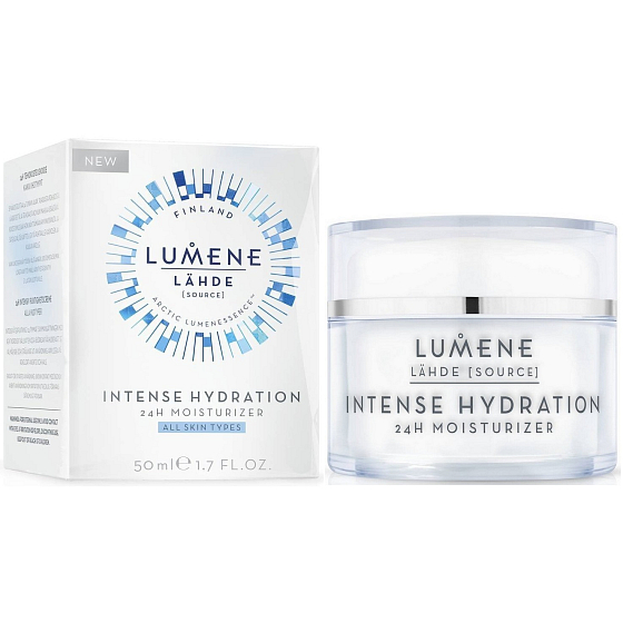 Lumene Source Light Intense 24 Stunden Feuchtigkeitsspendende Intensiv-Tagescreme 50 ml
