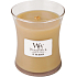 WoodWick am Strand - Am Strand Duftkerze mit Holzdocht und Glasdeckel Medium 275 g
