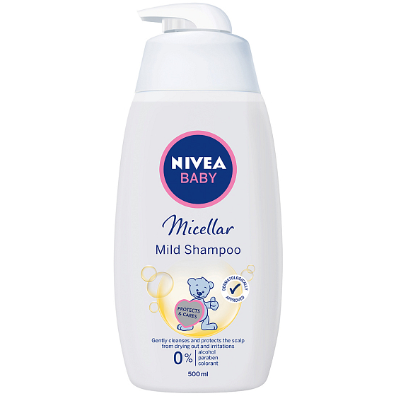 Nivea Baby Micellares sanftes Haarshampoo Spender 500 ml