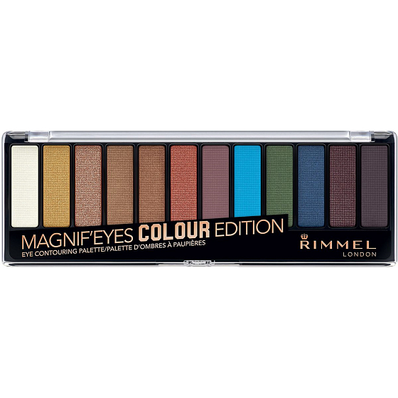 Rimmel London Magnifeyes Lidschatten-Palette 004 Color Edition 14,16 g