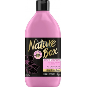 Nature Box Mandeln Vitamin Antioxidans Körperlotion mit 100% kaltgepresstem Öl, geeignet für Veganer 385 ml