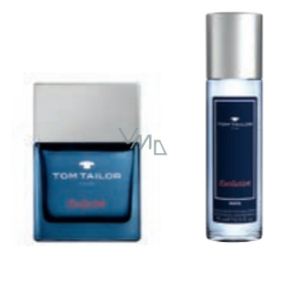 Tom Tailor Exclusive Man Eau de Toilette 30 ml + parfümiertes Deodorantglas 75 ml, Geschenkset