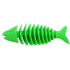 Sum-Plast Rubber Fish Skelett mit dem Duft von Vanille Spielzeug für Hunde mehr Farben 14 cm