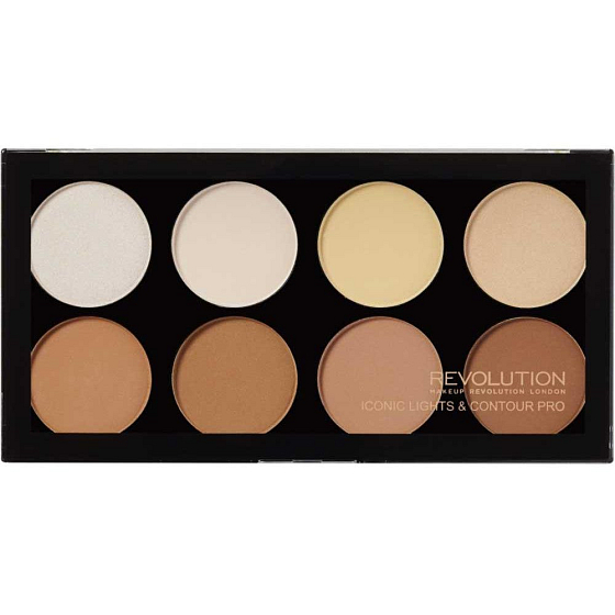 Makeup Revolution Iconic Lights & Contour Pro Konturpalette 13 g