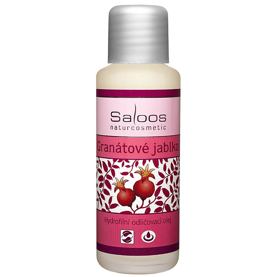 Saloos Make-up Entfernungsöl Granatapfel 2in1 Make-up Öl & wasserfestes Make-up 50 ml