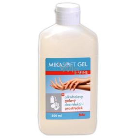 Mika Mikasoft Desinfektionsmittel, Handreiniger Alkohol Gel 500 ml