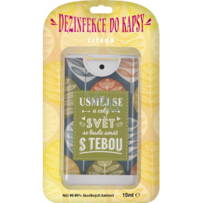 Albi Desinfektion in einer Tasche mit dem Geruch von Zitrone Für Sie 15 ml