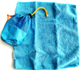Schwedisches Handtuch blau 30 x 30 cm