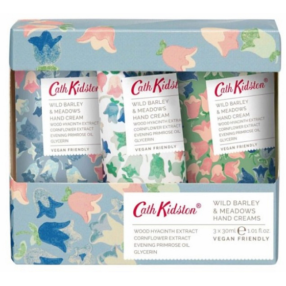Heathcote & Ivory Bluebells Handcreme 3 x 30 ml, Kosmetikset