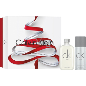 Calvin Klein One Eau de Toilette 100 ml + Deodorant Spray 150 ml, Unisex-Geschenkset