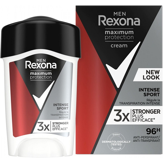 Rexona Men Maximum Protection Intense Sport Antitranspirant Deodorant Stick für Männer 45 ml