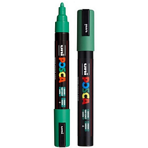 Posca Universal-Acrylmarker 1,8 - 2,5 mm Grün PC-5M