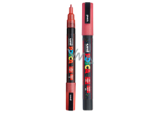 Posca Universal-Acryl-Marker 0,9 - 1,3 mm Glitter Rot PC-3M