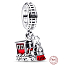 Charms Sterling Silber 925 Harry Potter - Hogwarts Express, Armband Anhänger