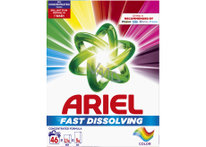 Ariel Fast Dissolving Color Waschpulver für Buntwäsche 46 Dosen 2,53 kg
