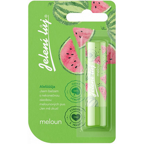 Regina Wassermelone Lippenbalsam - Hirschtalg im Blister 4,5 g