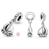 Charm Sterling Silber 925 Segelschiff, Reise-Armband-Anhänger